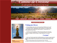 Tablet Screenshot of caminodecrestone.com